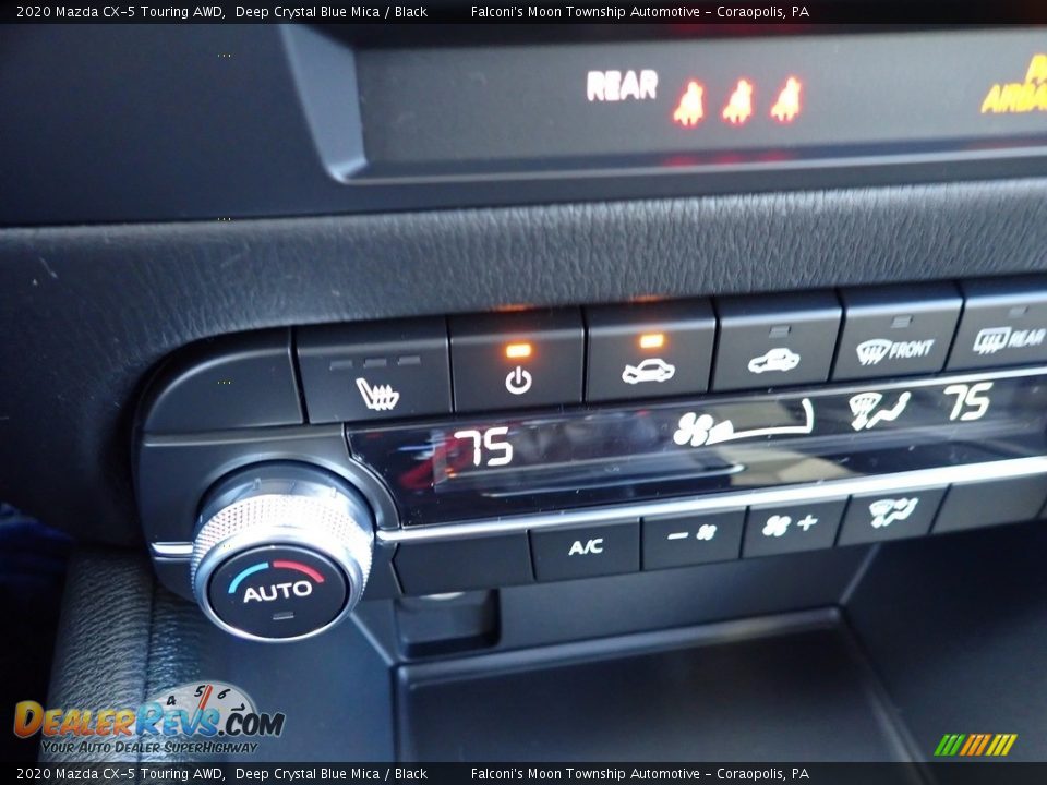 2020 Mazda CX-5 Touring AWD Deep Crystal Blue Mica / Black Photo #15