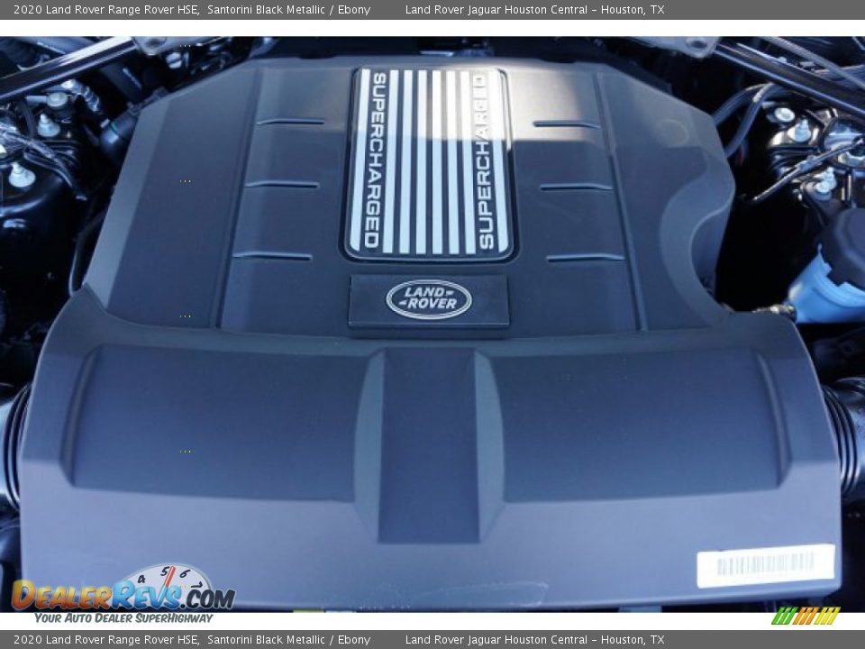 2020 Land Rover Range Rover HSE Santorini Black Metallic / Ebony Photo #30