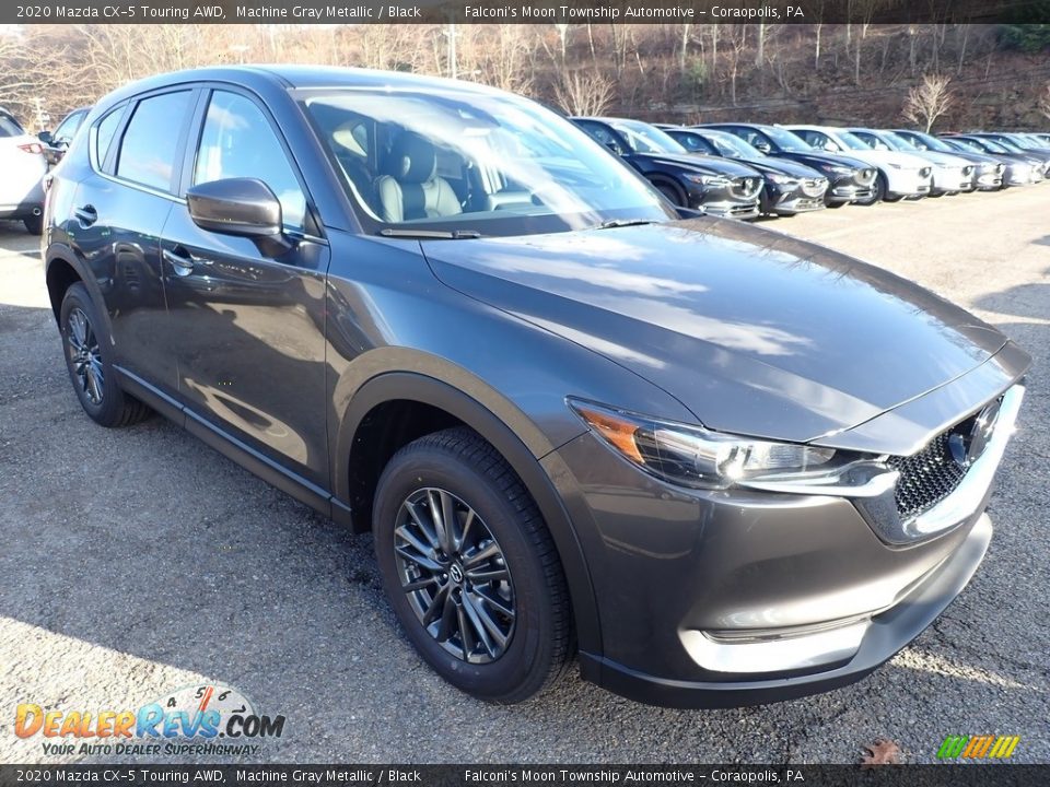 Front 3/4 View of 2020 Mazda CX-5 Touring AWD Photo #3