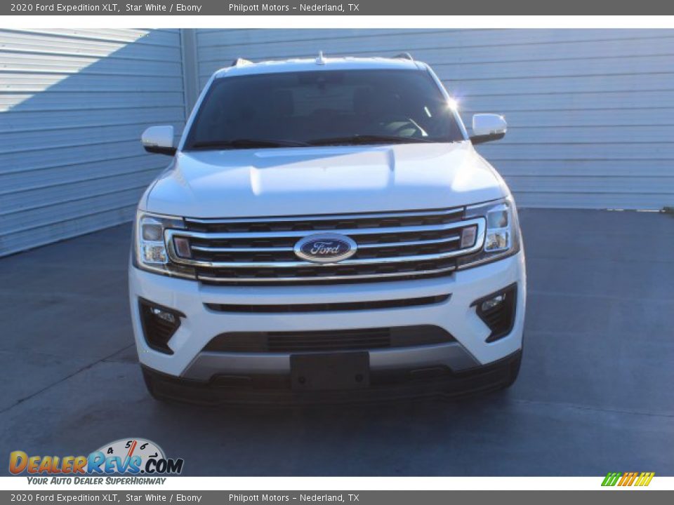 2020 Ford Expedition XLT Star White / Ebony Photo #3