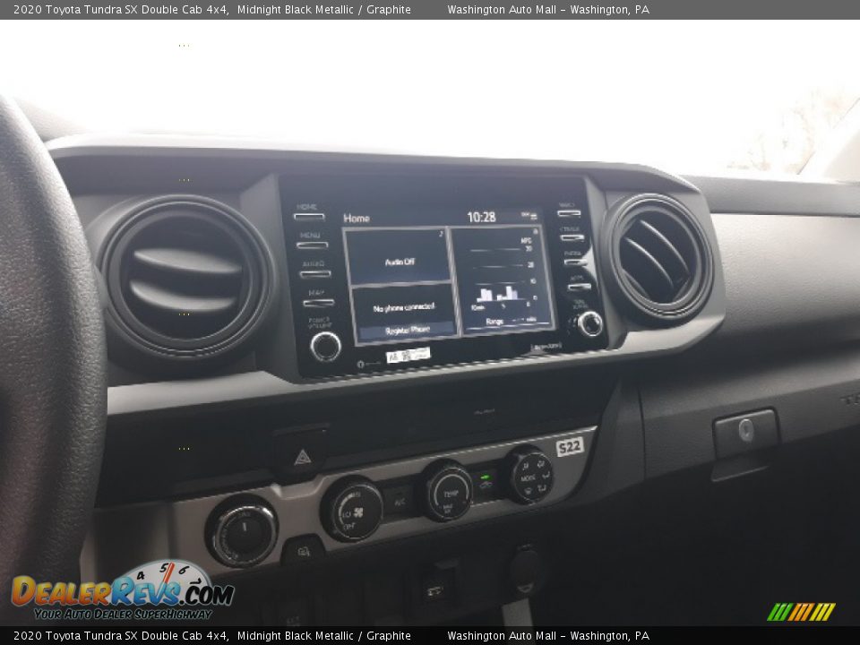 Controls of 2020 Toyota Tundra SX Double Cab 4x4 Photo #7