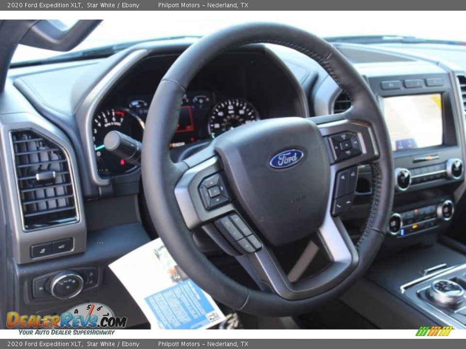 2020 Ford Expedition XLT Star White / Ebony Photo #13