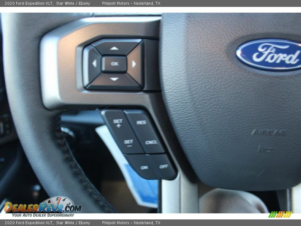 2020 Ford Expedition XLT Star White / Ebony Photo #14