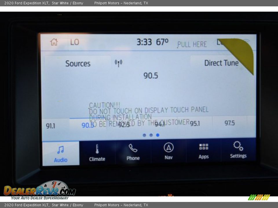 2020 Ford Expedition XLT Star White / Ebony Photo #18