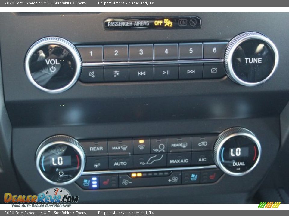 2020 Ford Expedition XLT Star White / Ebony Photo #19