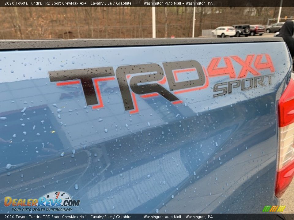 2020 Toyota Tundra TRD Sport CrewMax 4x4 Cavalry Blue / Graphite Photo #6