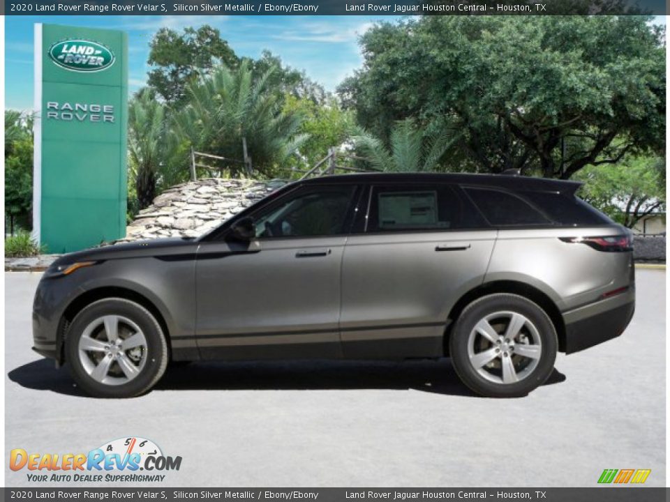 2020 Land Rover Range Rover Velar S Silicon Silver Metallic / Ebony/Ebony Photo #3