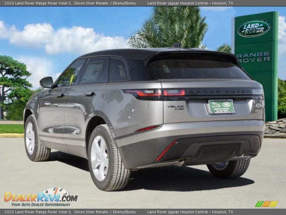 2020 Land Rover Range Rover Velar S Silicon Silver Metallic / Ebony/Ebony Photo #5