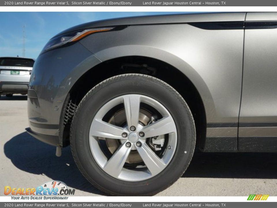 2020 Land Rover Range Rover Velar S Silicon Silver Metallic / Ebony/Ebony Photo #7