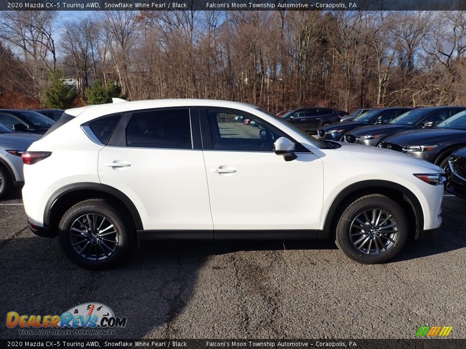 2020 Mazda CX-5 Touring AWD Snowflake White Pearl / Black Photo #1