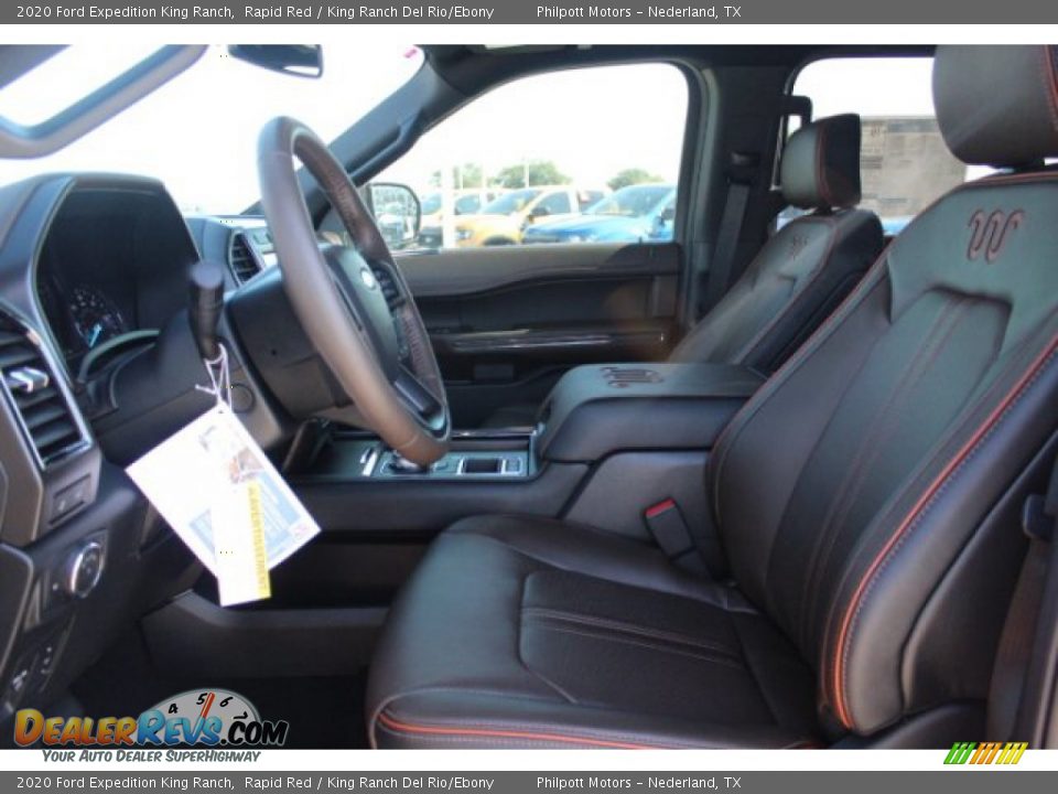 Front Seat of 2020 Ford Expedition King Ranch Photo #10