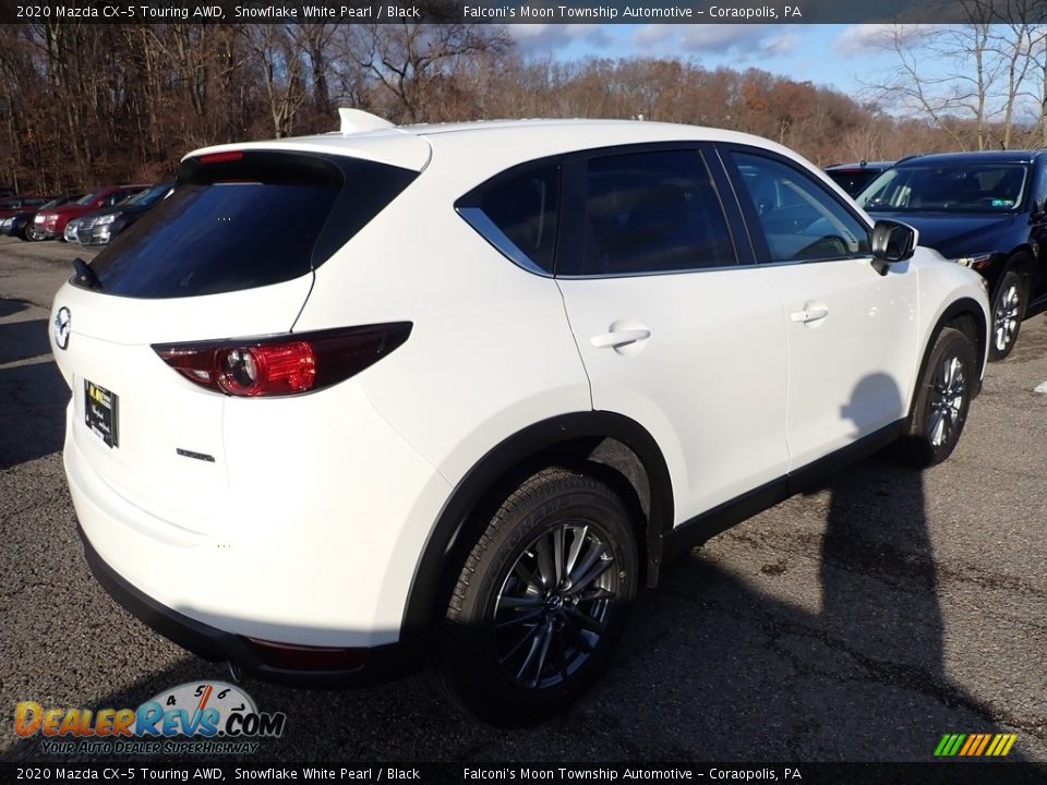 2020 Mazda CX-5 Touring AWD Snowflake White Pearl / Black Photo #2