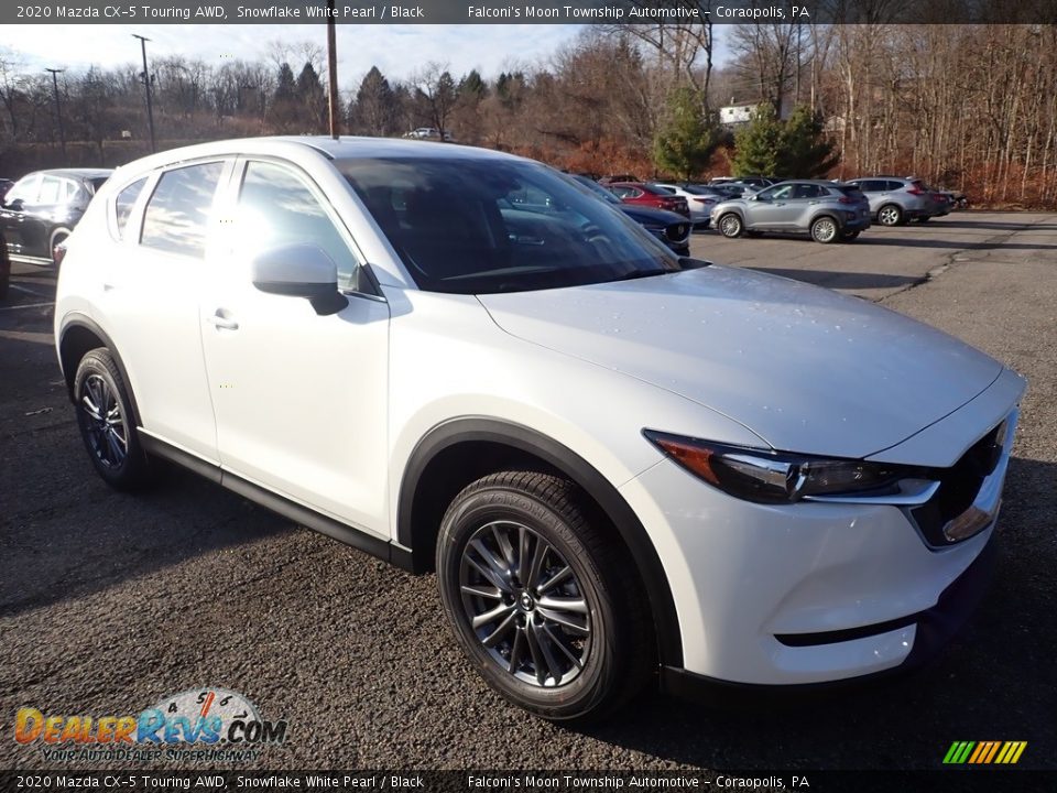 2020 Mazda CX-5 Touring AWD Snowflake White Pearl / Black Photo #3