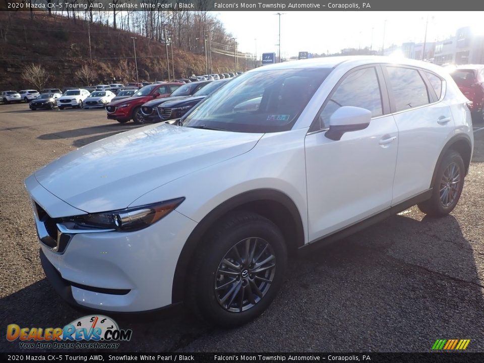 2020 Mazda CX-5 Touring AWD Snowflake White Pearl / Black Photo #4