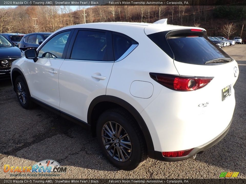 2020 Mazda CX-5 Touring AWD Snowflake White Pearl / Black Photo #5