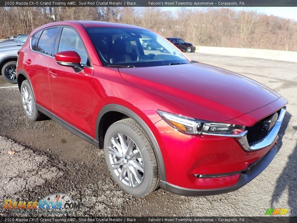 Front 3/4 View of 2020 Mazda CX-5 Grand Touring AWD Photo #3