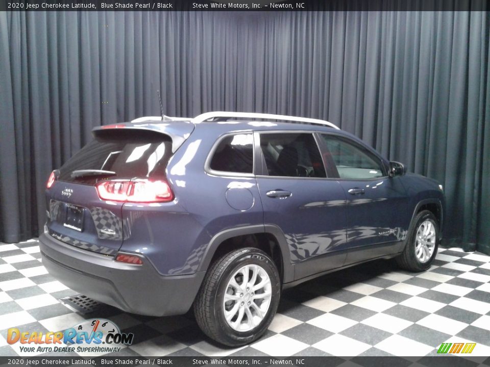 2020 Jeep Cherokee Latitude Blue Shade Pearl / Black Photo #4