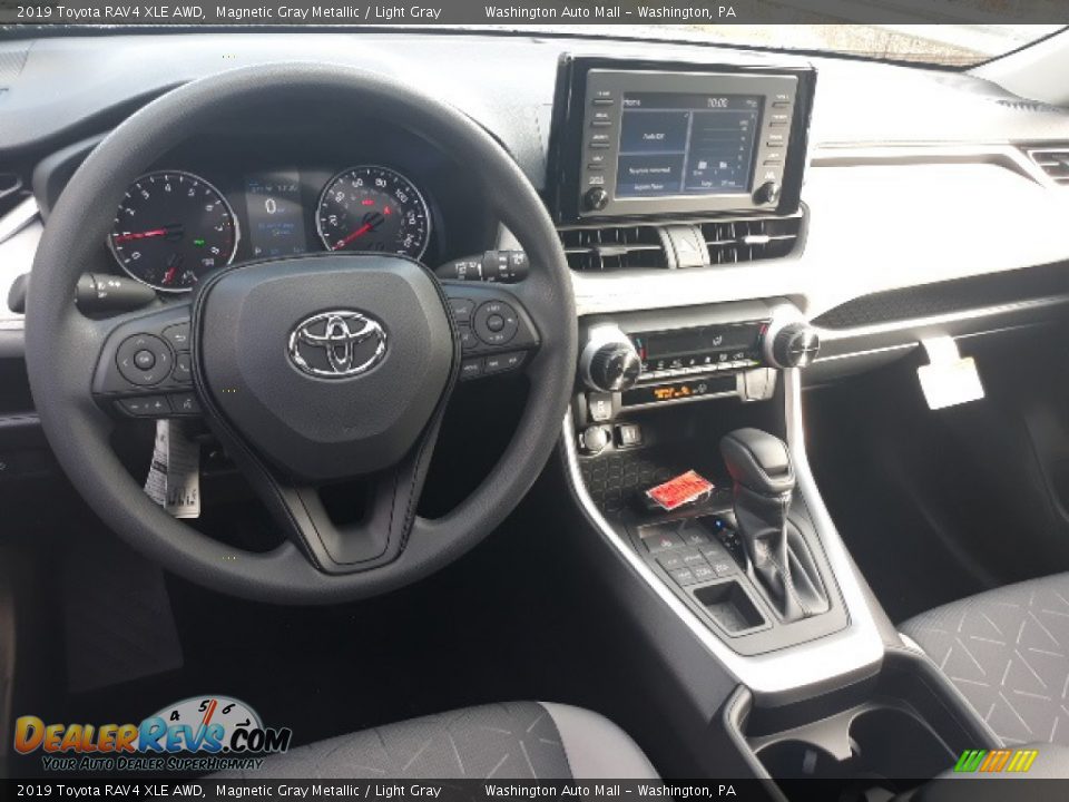 2019 Toyota RAV4 XLE AWD Magnetic Gray Metallic / Light Gray Photo #3
