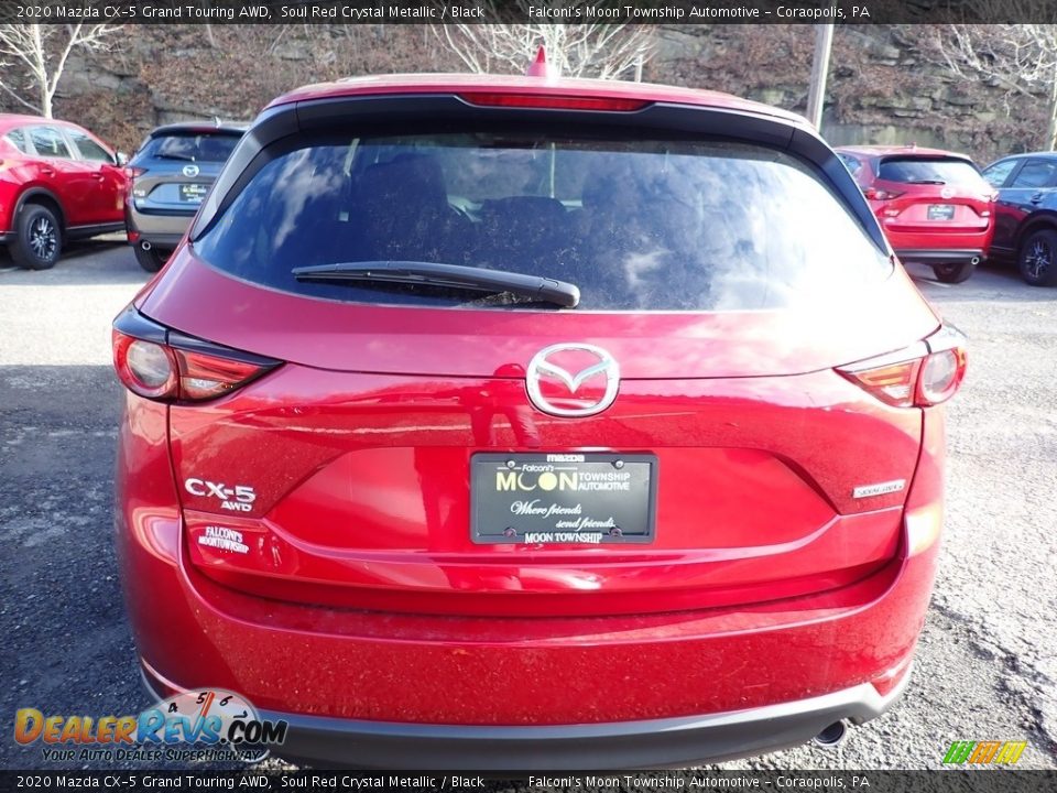 2020 Mazda CX-5 Grand Touring AWD Soul Red Crystal Metallic / Black Photo #7