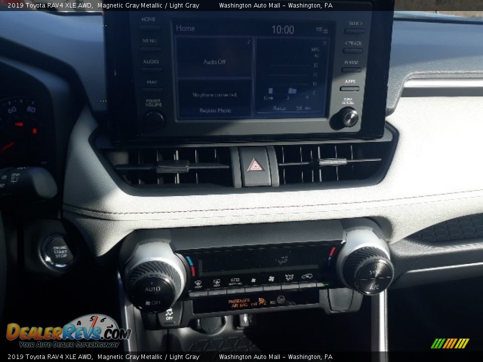 2019 Toyota RAV4 XLE AWD Magnetic Gray Metallic / Light Gray Photo #5