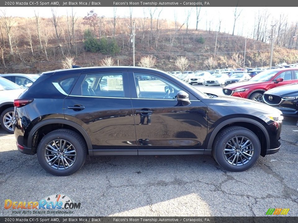 Jet Black Mica 2020 Mazda CX-5 Sport AWD Photo #1