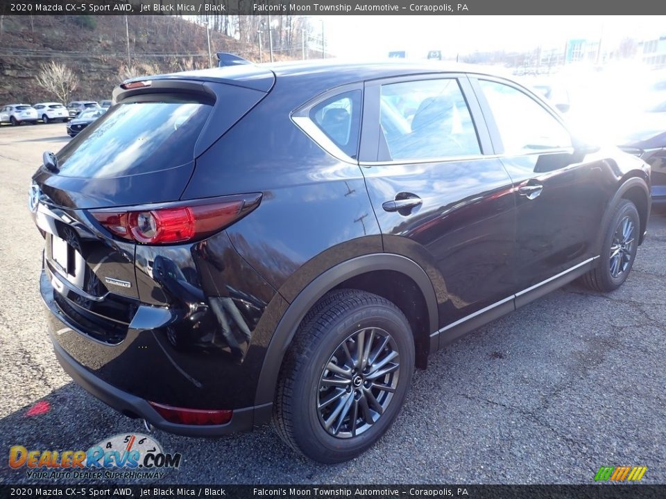 2020 Mazda CX-5 Sport AWD Jet Black Mica / Black Photo #2