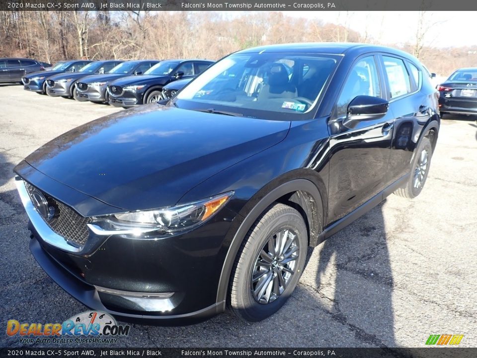 2020 Mazda CX-5 Sport AWD Jet Black Mica / Black Photo #4