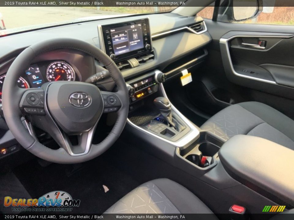 2019 Toyota RAV4 XLE AWD Silver Sky Metallic / Black Photo #3