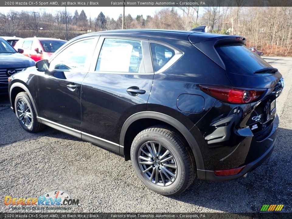 2020 Mazda CX-5 Sport AWD Jet Black Mica / Black Photo #5