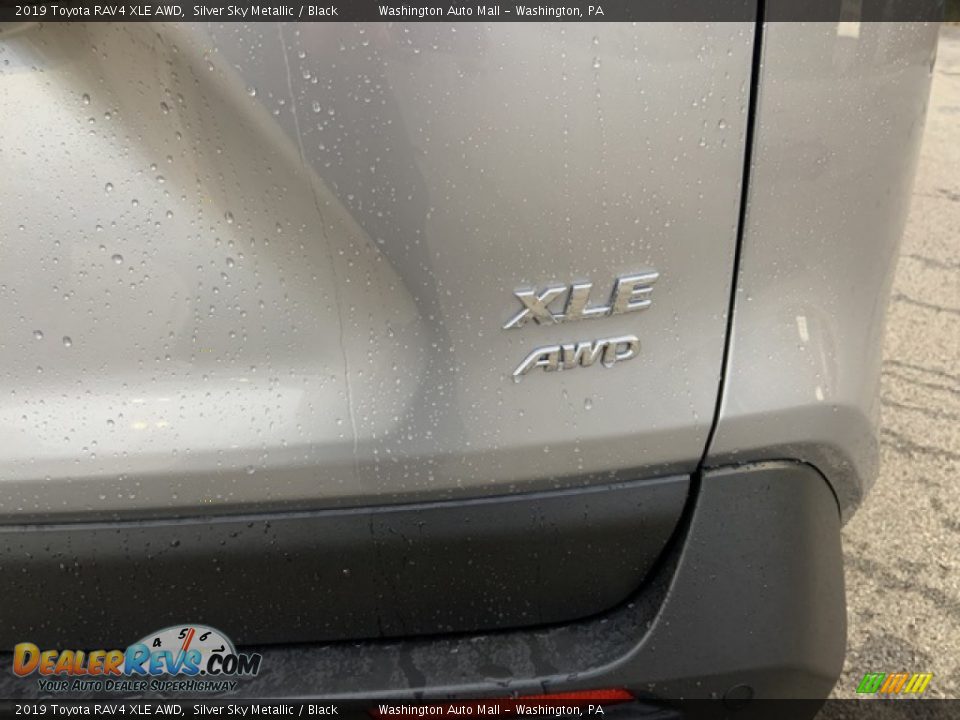2019 Toyota RAV4 XLE AWD Silver Sky Metallic / Black Photo #6