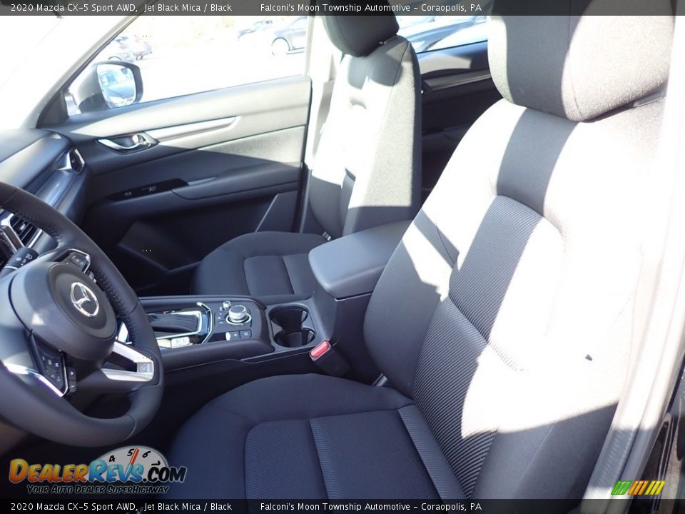 2020 Mazda CX-5 Sport AWD Jet Black Mica / Black Photo #10