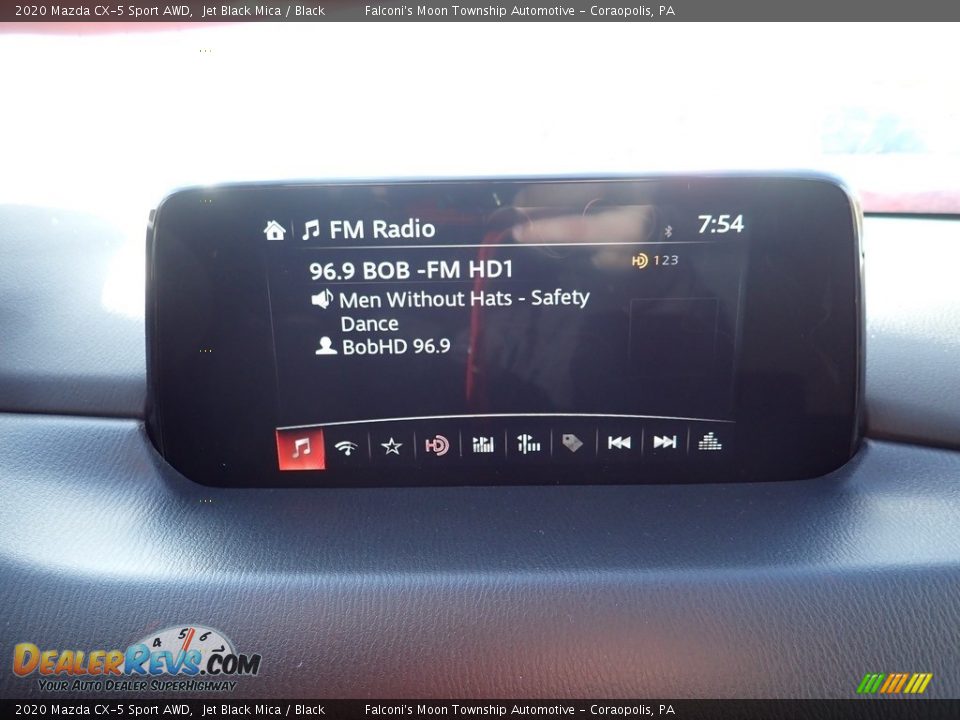 2020 Mazda CX-5 Sport AWD Jet Black Mica / Black Photo #12