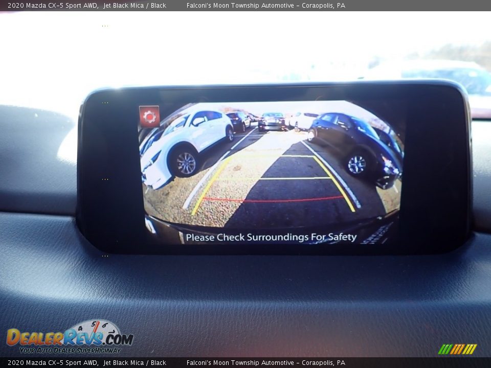 2020 Mazda CX-5 Sport AWD Jet Black Mica / Black Photo #13