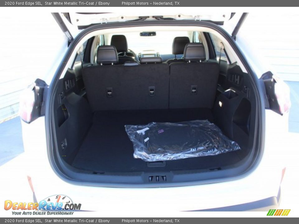 2020 Ford Edge SEL Star White Metallic Tri-Coat / Ebony Photo #25