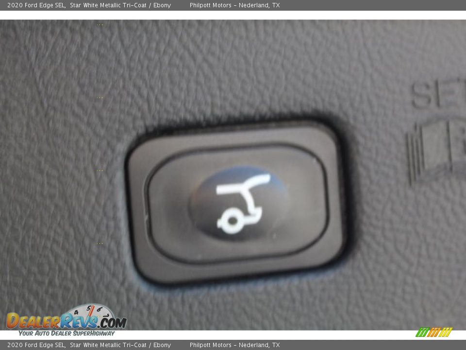 2020 Ford Edge SEL Star White Metallic Tri-Coat / Ebony Photo #26