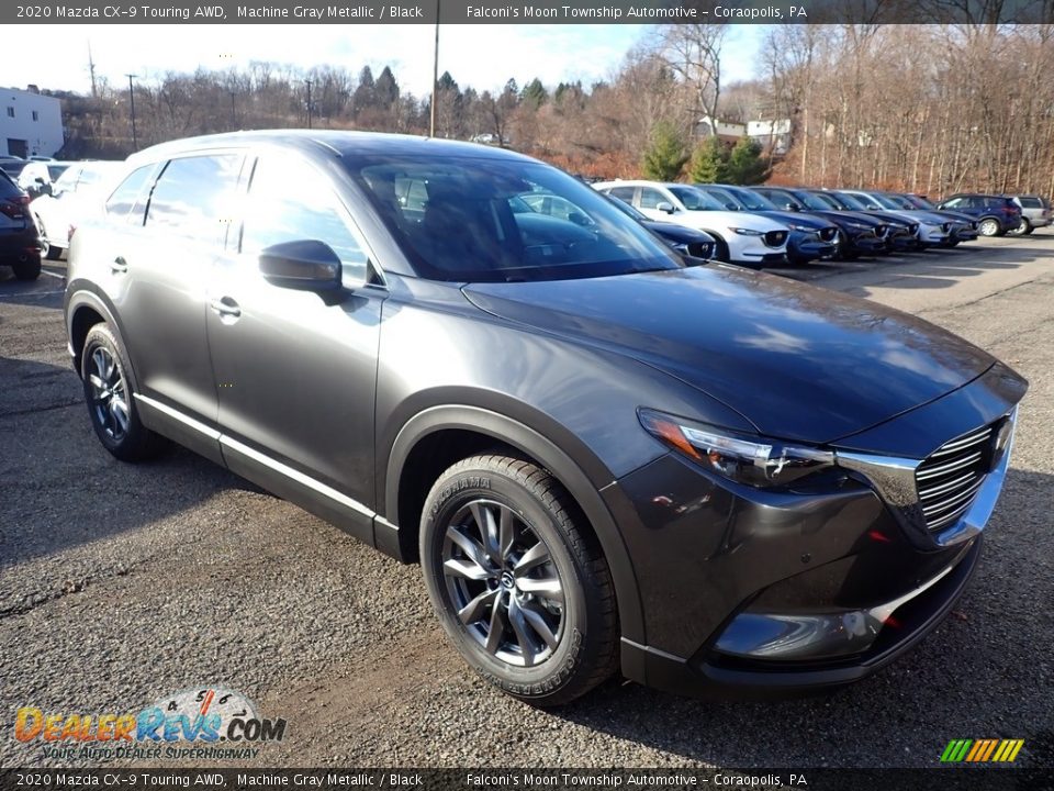 Front 3/4 View of 2020 Mazda CX-9 Touring AWD Photo #3