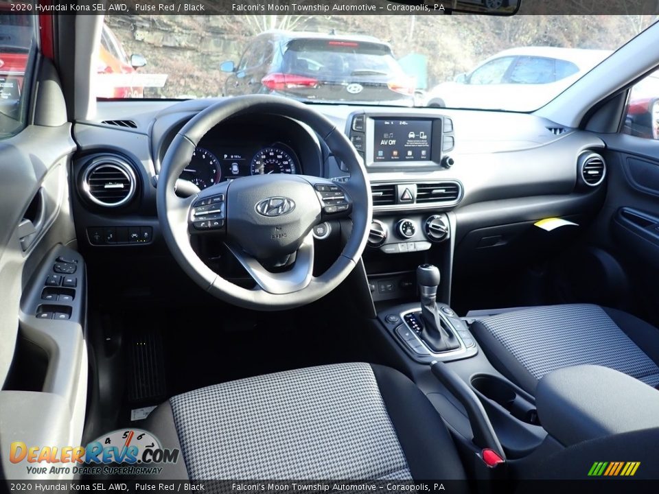 2020 Hyundai Kona SEL AWD Pulse Red / Black Photo #9