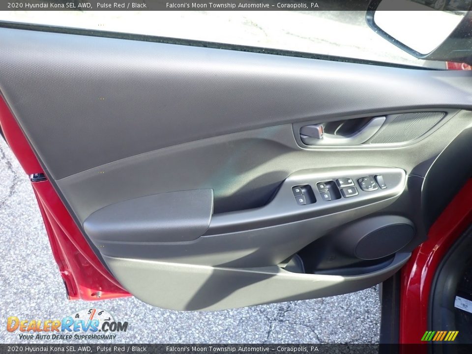 2020 Hyundai Kona SEL AWD Pulse Red / Black Photo #10
