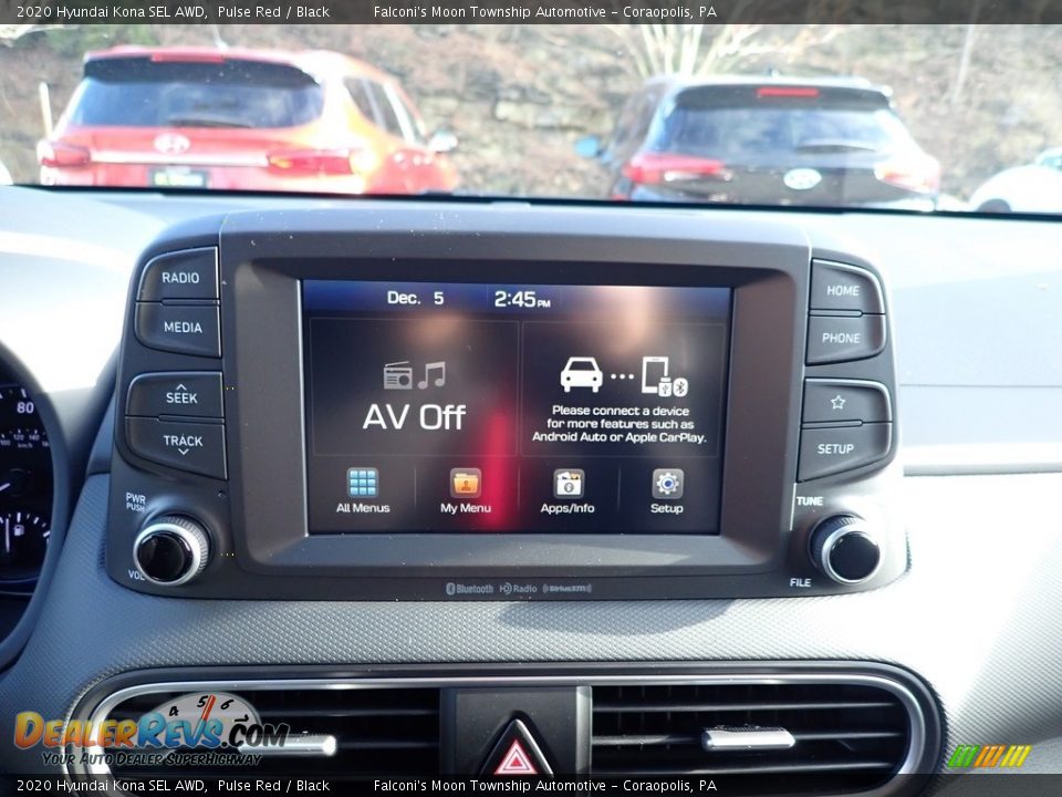 2020 Hyundai Kona SEL AWD Pulse Red / Black Photo #13