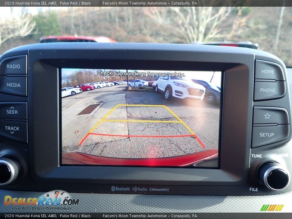 2020 Hyundai Kona SEL AWD Pulse Red / Black Photo #14