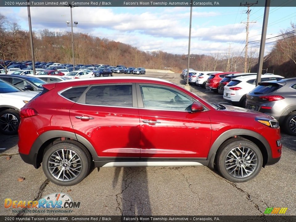 2020 Hyundai Tucson Limited AWD Gemstone Red / Black Photo #1