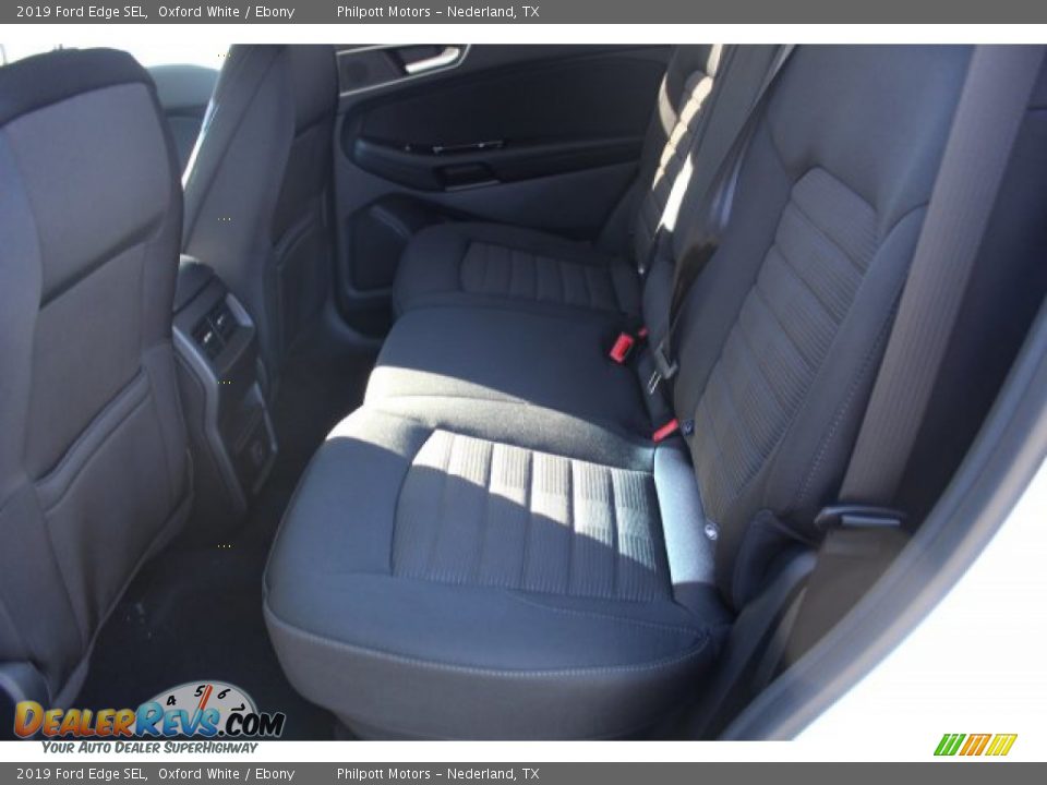 2019 Ford Edge SEL Oxford White / Ebony Photo #21