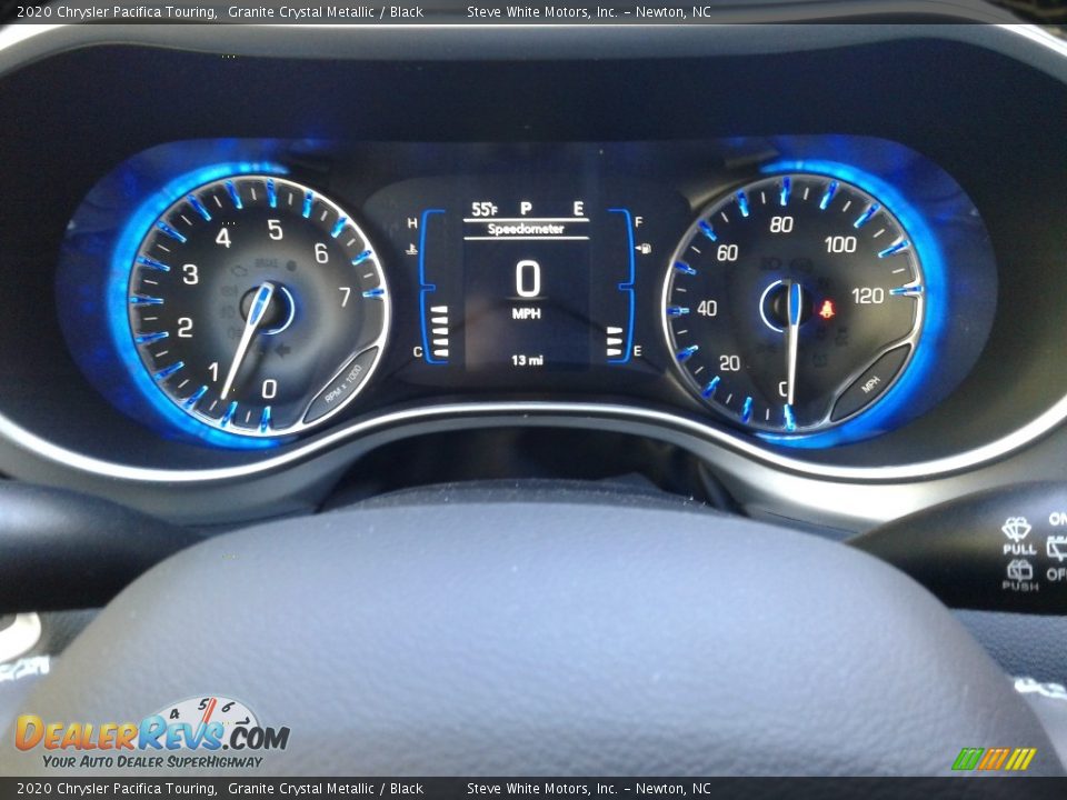 2020 Chrysler Pacifica Touring Granite Crystal Metallic / Black Photo #21