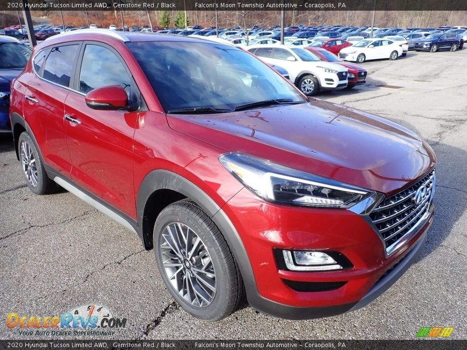 Front 3/4 View of 2020 Hyundai Tucson Limited AWD Photo #3