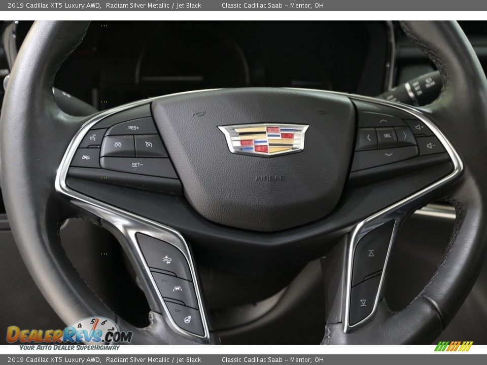 2019 Cadillac XT5 Luxury AWD Steering Wheel Photo #7