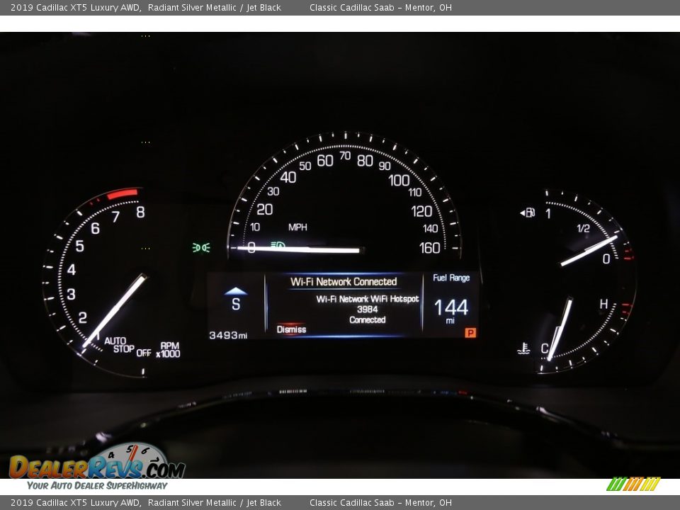 2019 Cadillac XT5 Luxury AWD Gauges Photo #8