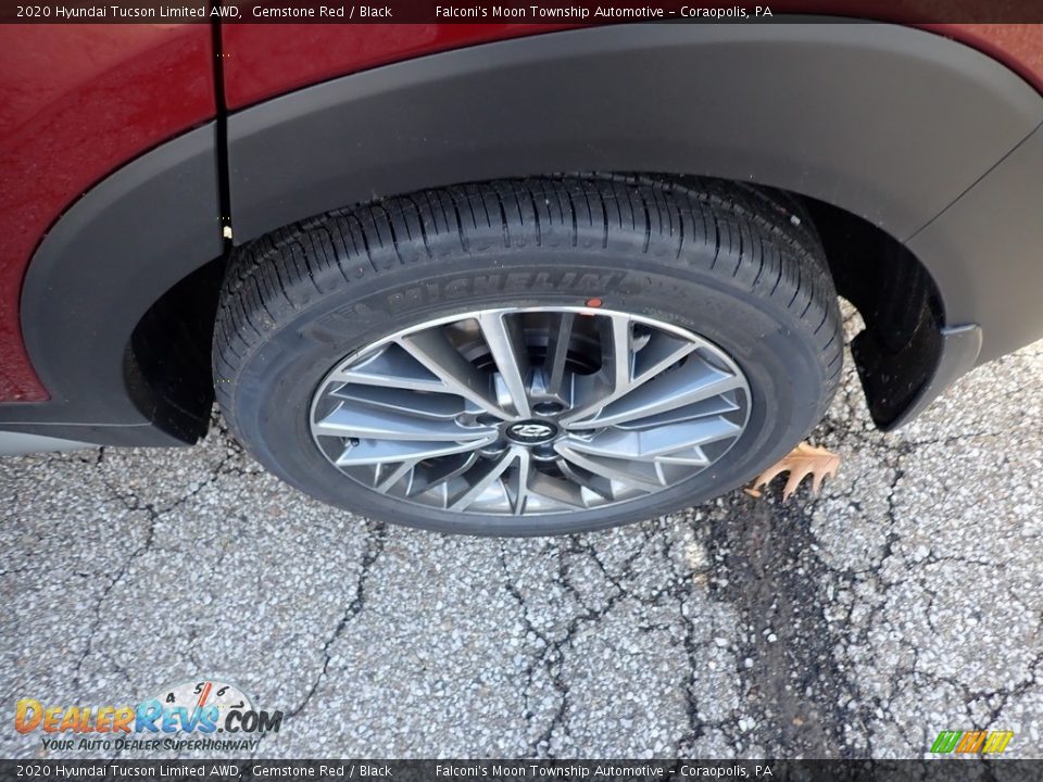 2020 Hyundai Tucson Limited AWD Gemstone Red / Black Photo #7