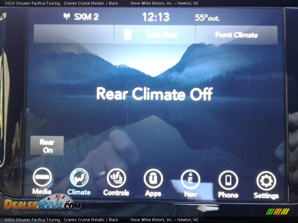 2020 Chrysler Pacifica Touring Granite Crystal Metallic / Black Photo #26