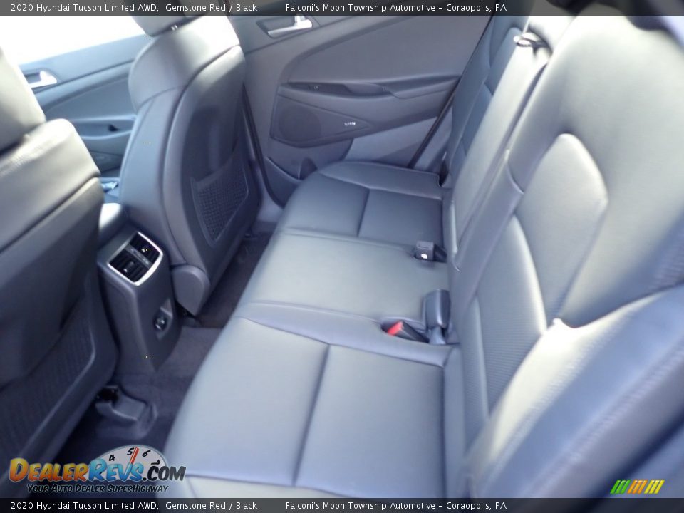 2020 Hyundai Tucson Limited AWD Gemstone Red / Black Photo #8