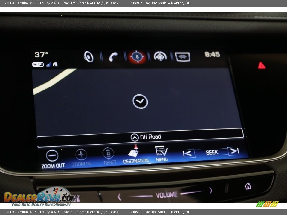 2019 Cadillac XT5 Luxury AWD Radiant Silver Metallic / Jet Black Photo #15